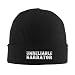 Hieoeye Unreliable Narrator Beanie Hat Winter Skull Knit Hat Black