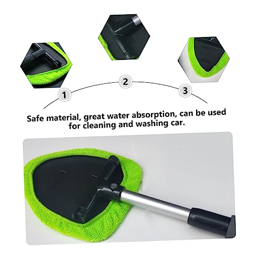 CANIGHT 1 Conjunto De Escova De Limpeza Acessórios Verdes Acessórios Bling Acessórios De Caminhão Li