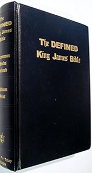 Hardcover The Defined King James Bible Book