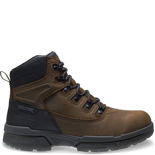 Wolverine Men's 6" I-90 DuraShocks Bottes de Travail Antidérapantes