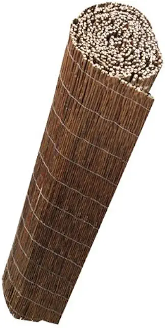 Mimbre Natural para Vallados | Rollo 5m | Ocultación 85% | Varias Alturas