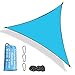 Yuragim Vele Ombreggianti Triangolari 3x3, Vela Ombreggiante Impermeabile, Vela Ombreggiante Triangolare, Tenda da Sole per Estern, Tenda a Vela Triangolare 95% Protezione UV per Giardino, Balcone