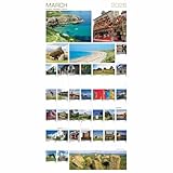 Carousel Worldwide Around Ireland 2026 Square Wall Calendar – Scenic Photography Monthly Planner with Large Date Boxes - Image 2