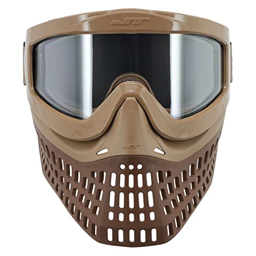 Jt Proflex X With Quick Change System And Thermal Lens Paintball Goggle Brown/Terracotta #TOP4