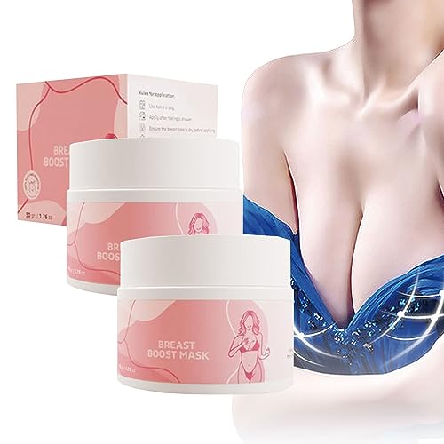 Breasts Boost Mask Glowavenue, Glow-Avenue Booty Boost Mask, Breast Firming and Lifting Cream, Chest Skin Care Mask for Fast Growth Increase Elasticity Firming Lifting 50g (2Pcs)