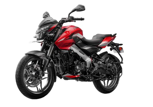 Image of Bajaj Pulsar Ns 160 Ug Motorcycle /Motorbike - Cocktail Wine Red - Ex-Showroom