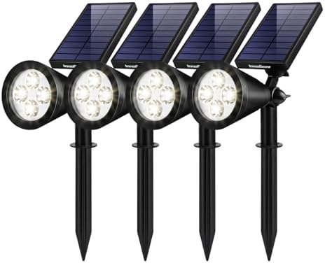 InnoGear Solar Spotlight Outdoor Pack of 4