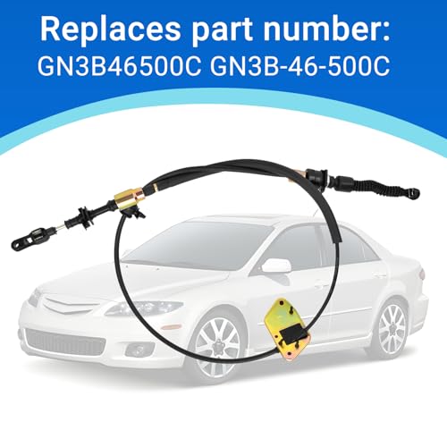 GN3B46500C Cable de cambio de transmisión Mazda 6 2006 2007 2008 4CYL 3