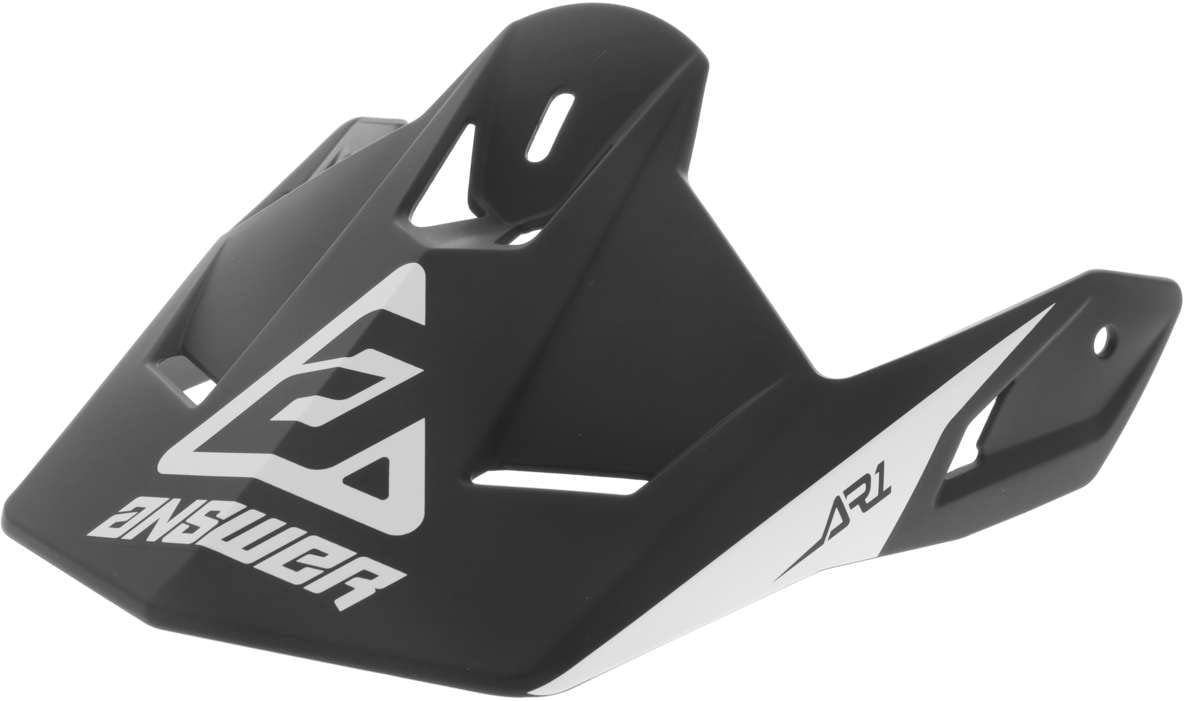 Answer Racing 447117 Replacement Visor for AR1 Bold Helmet, White/Black, Youth