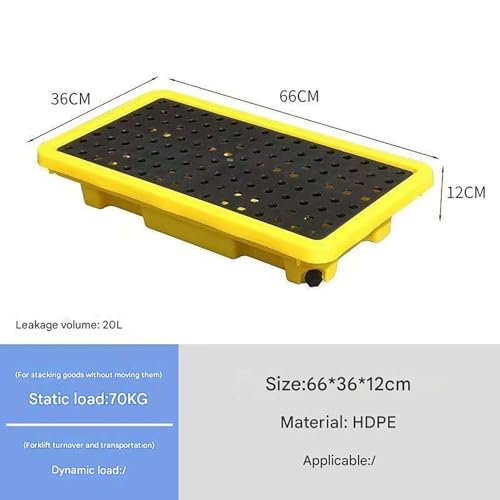 Plateforme modulaire de confinement des déversements avec sortie de vidange - 2
