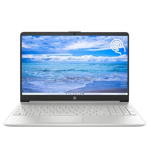 HP 15.6“ Touchscreen Laptop, Intel Core i3-1215U Processor, 16GB RAM, 1TB SSD, Numeric Keypad, SD Card Reader, Bluetooth, Wi-Fi, Windows 11 Home, XOZON Accessories, Silver