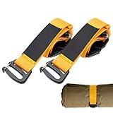 Sangles d'extension de sac à dos – Lot de 2, sangles à boucle réglables robustes, support ...