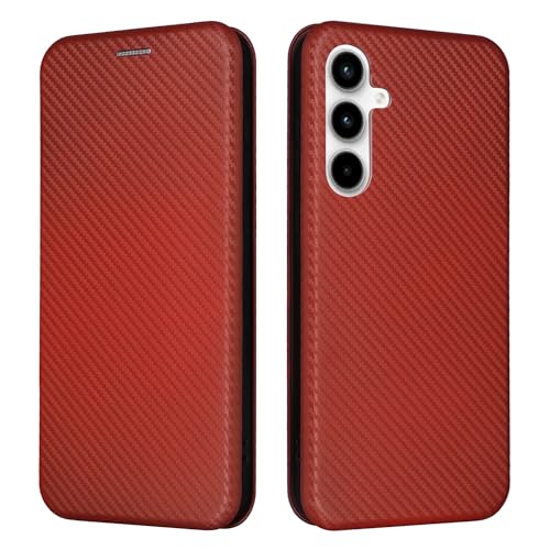 Housse Galaxy A35 5G marron idéale pour sécuriser votre mobile au travail