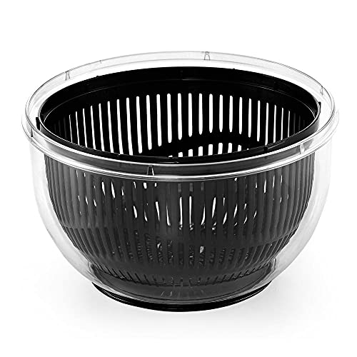 Centrífuga e Secadora de Saladas Fast Dry Transparente/Preto 5 Litros