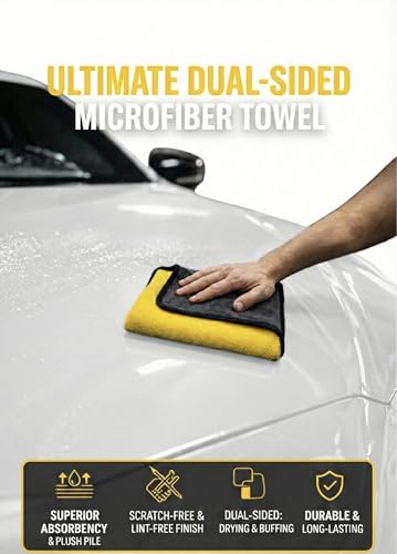 Image of Car and Bike Foam Sprayer 2L with Car /Bike Snow Foam Shampoo 200ml and Wash /Dry Microfiber Towel 800 GSM Combo, Nozzle for High Pressure Blaster Foam Washing (Combo)