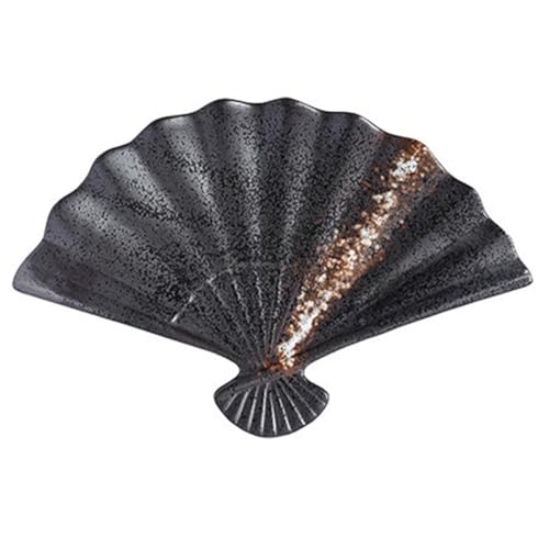 Plato para sushi estilo japonés en cerámica blanco 13 pulg miniatura 1