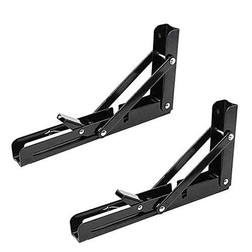 Support d'étagère pliable mural idéal pour table de banc bricolage et balcon compact