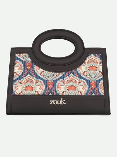 Image of ZOUK Zoe Sling Bag | Stylish Women's Crossbody Bags | Purse | Detachable Strap | Water-Resistant | Trendy Girls Side Bag | Compact & Chic