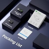 Wireless CarPlay Adapter for iPhone - Convert Wired to Wireless, Mini USB Design, Plug & Play - Compatible with Cars with Apple CarPlay - Includes USB-C Cable - Fast Connection, No Latency (Black) — image 8