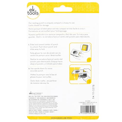 Image of EK Tools Circle Punch, 1.50-Inch, Package