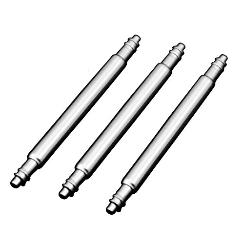 1.8mm Diameter Set of 4PCS Watch Repair Tools 18MM to 24MM Spring Bar Watch Repair Parts 304 Stainless Steel Watch Pin (23mm)