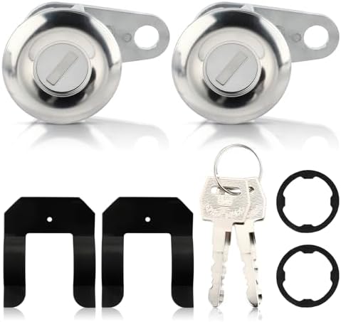 Cylinder Heads & Parts For Ford E-250 Set Of 2 Door Lock Cylinders With Keys For Ford E 150 E 250 Mazda L 717536 - Foto 10