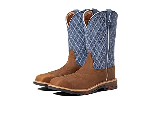 Twisted X WXBN001 Brown/Blue 6.5 B (M)
