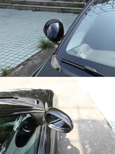 Coque rétroviseur Giulia Stelvio pour masquer rayures miroir noir - 2