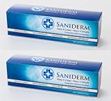 Saniderm tattoo bandage 10.2-inches x 2-yard roll Clear Adhesive Antibacterial bandage (Pack Of 2)