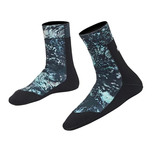 kowaku Diving Socks 5mm Neoprene Men Women Adults Keep Warm Wet Suit Socks Boots for Snorkeling Water Sports Surf Beach Swimming, for 44 to 45