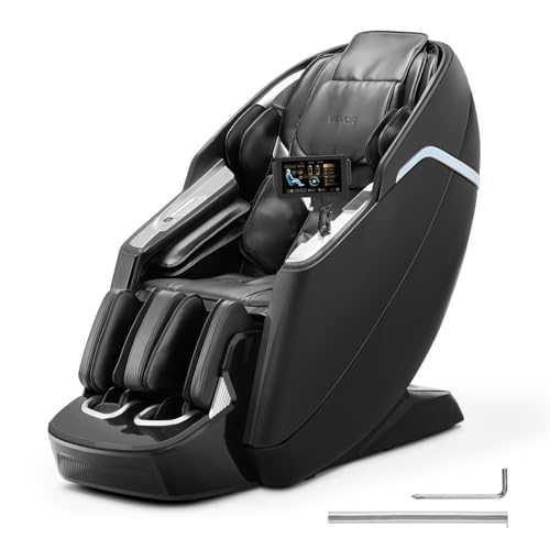 VEVOR Fauteuil de massage avec rail SL, fauteuil relaxation massa...