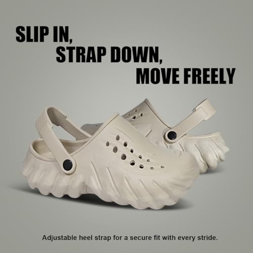 Image of Men's Clogs | Lightweight, Waterproof, Durable & Stylish Casual Footwear | Indoor & Outdoor Slip-On Slippers for Men