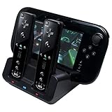 2X Battery + 3 in 1 Charger Dock Stand Station for Nintendo Wii U Gamepad Remote