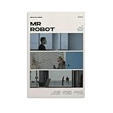 Mr. Robot Psychological Crime Thriller TV Series Minimalist Aesthetic Poster (3) Canvas Poster Wall Art Decor Print Picture Paintings for Living Room Bedroom Decoration Unframe-style 08 * 12in