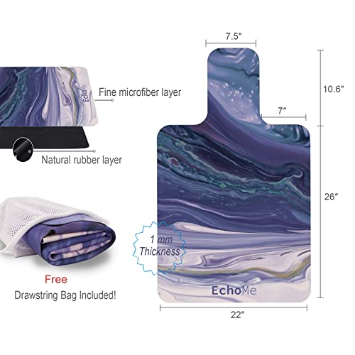 Echome Tapete de Pilates Reformer, Tapete de Pilates para Reformador, Toalha Antiderrapante, Tapete