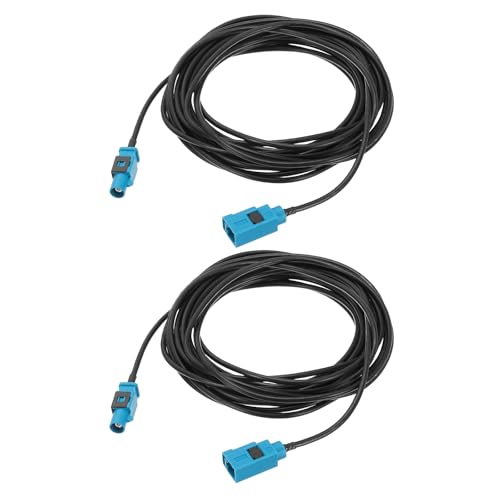 Câble coaxial Fakra-Z mâle vers femelle 5m RG174 pour rallonge antenne autoradio et GPS voiture
