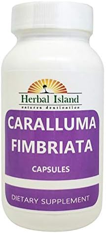 Caralluma Fimbriata Capsules - 60 Count Bottle - Appetite Suppressant - Weight Loss Diet