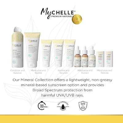 MyCHELLE Dermaceuticals Replenishing Solar Defense Body Lotion SPF 50 (6 Fl Oz) - Moisturizing Reef Safe Sunscreen with Coconut Oil and Shea Butter - Water Resistant for 80 Minutes