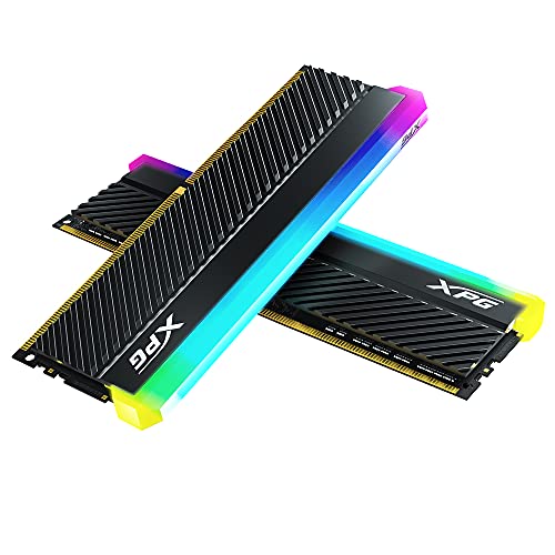 ADATA XPG DDR4 RGB SPECTRIX D45G Module de mémoire 3600 MHz 32 Go (2x16 Go) Double boîtier, mémoire de Bureau Haute Performance