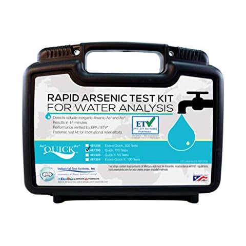 Industrial Test Systems Quick 481396 Arsenic for Water Quality Testing, 100 Tests, 12 Minutes Test Time Cover