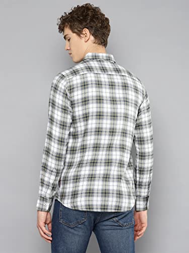 Image of Allen Cooper Checks Shirts for Men - 100% Cotton Comfort Fit Casual and Formal Shirt - Breathable, Soft, Classic Style (Multiple Colors)
