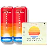 Kanna Extract Drink Sparkling (4-Pack) | Kanna, L-Theanine, Ashwaganda Blend To Uplift Mood, Calm Focus, 100 mg Organic Caffeine | 28 Cal, No Artificial Sweeteners 12 oz