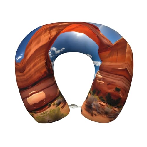 Almohada de viaje con soporte para cuello y hombros miniatura 1