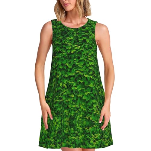 Robe t-shirt ample sans manches pour oublier la chaleur de l'été