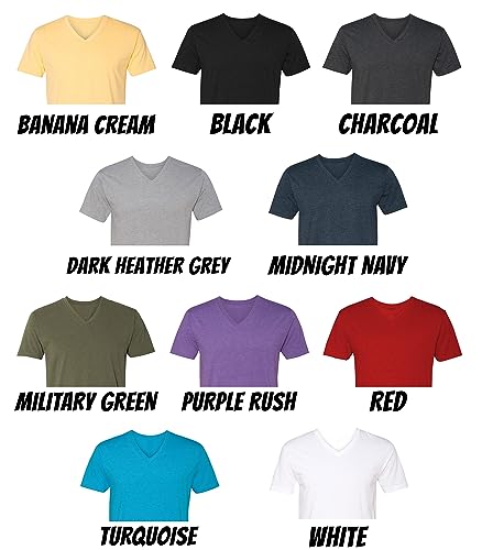 Next Level 6240 Multipack Men Fitted Bulk Short Sleeve CVC V-Neck T-Shirt 3 | 6 | 10 Pack - Make Your Own Assorted Color Set3