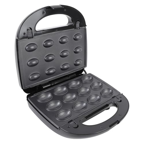 SIXRUN Platos Desmontables 6 en 1 para Hacer Galletas de Nuez, Cocina Segura para con Diversas Preferencias de Sabor, Incluye Bandejas para Hornear para una Cómoda Preparación de Comidas (Enchufe
