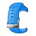 Produktbild Suunto, Original Ersatz-Uhrenarmband für alle Suunto Sparten Sport Uhren, Silikon, Länge: 24,5 cm, Stegbreite: 25 mm, Blau/Silber, Inkl. Stifte zur Montage, SS022929000