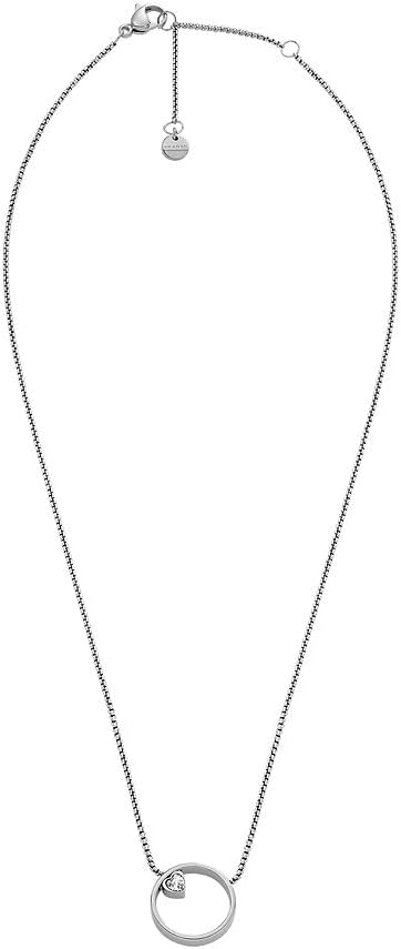 Skagen Roestvrij stalen of half edel met karabijnsluiting Ring hanger