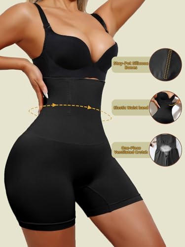 High Waist Shaping Panties Tummy Tights Slimming Tights Women Flat Tummy Butt Lift Briefs Shorts2