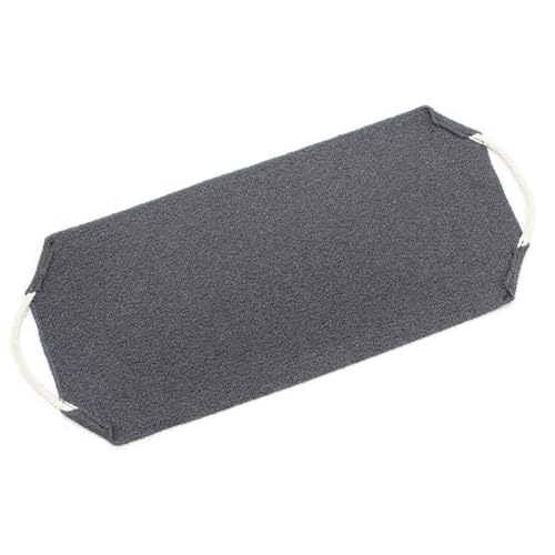 TIYEP 垢すり ブラシ 背中 あかすりタオル 垢擦りタオル ボディタオル ボディケア お風呂 ニキビ 角質除去 背中洗い ツルツル肌 バス用品 (ダークグレー, 5枚セット)